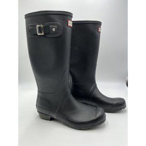Hunter Original Women's Tall Rain Boots - Black 9